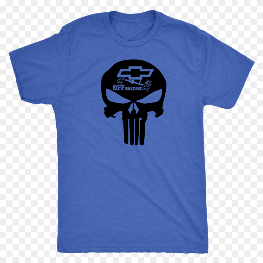 1024x1024 Chevyoffroading Punisher Skull, Clothing, T-shirt, Shirt Clipart PNG