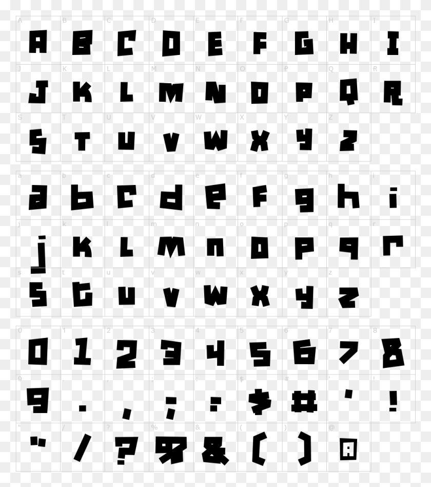 992x1130 Chewy Font Police D Criture Minecraft, Text, Number, Symbol HD PNG Download