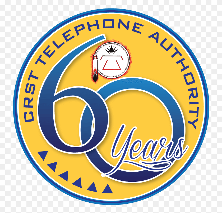 744x744 Cheyenne River Sioux Tribe Telephone Authority 60th Emblem, Logo, Symbol, Trademark HD PNG Download