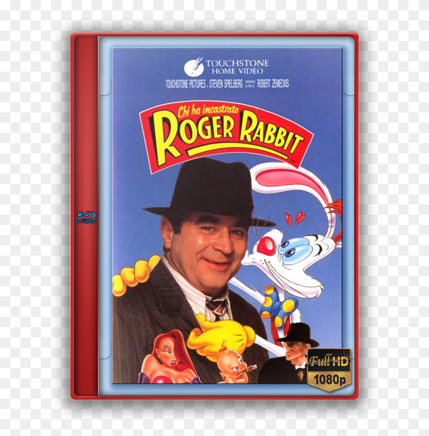 641x793 Descargar Png Chi Ha Incastrato Roger Rabbit Enmarcado Roger Rabbit Vhs, Persona, Humano, Anuncio Hd Png