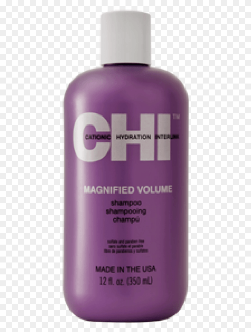 424x1053 Chi Hair Products Chi Magnified Volume Shampoo, Aluminium, Tin, Can HD PNG Download