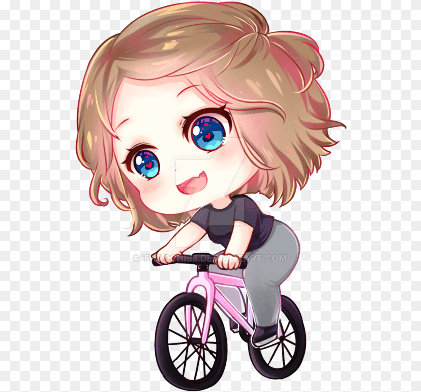 545x782 Chibi Bike, Publication, Book, Comics, Wheel Sticker PNG