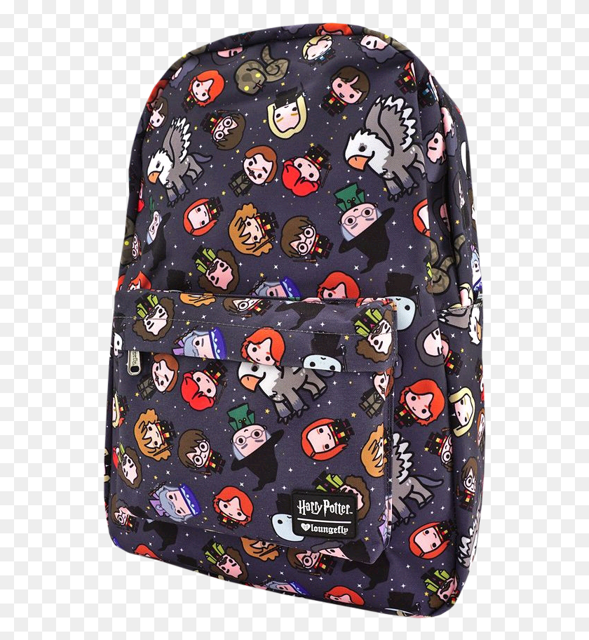 547x852 Chibi Character Print 18 Backpack Harry Potter Loungefly Backpacks, Bag, Purse, Handbag HD PNG Download