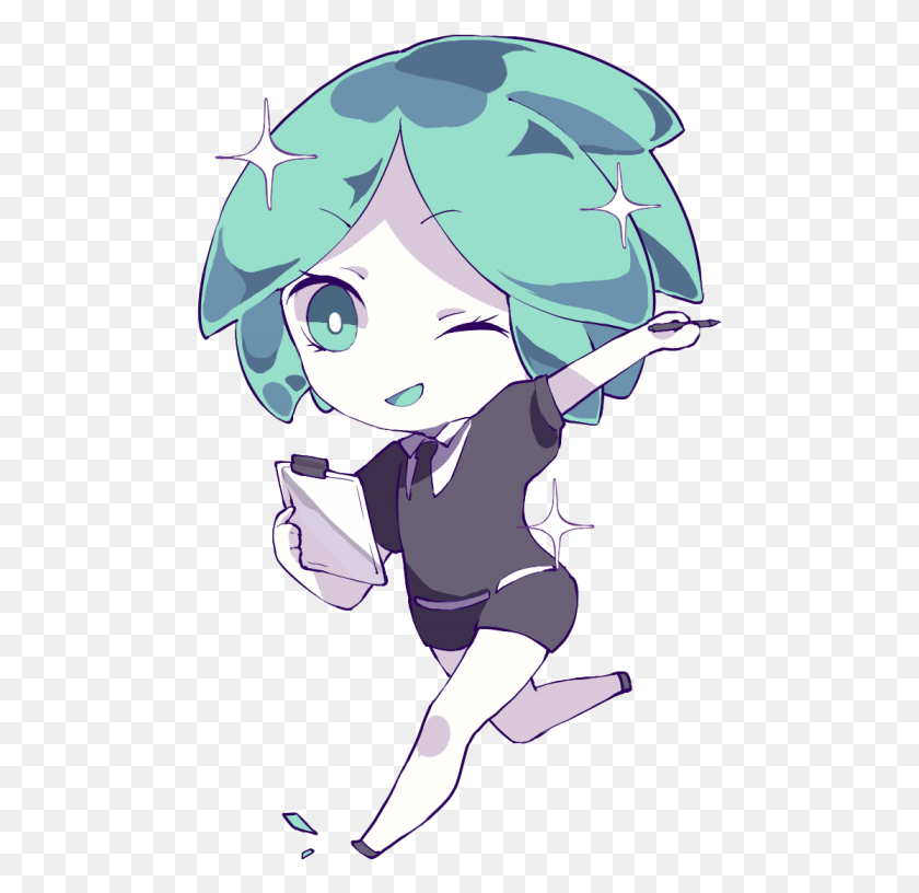 481x756 Chibi Land Of The Lustrous Phosphophyllite, Comics, Book, Graphics HD PNG Download