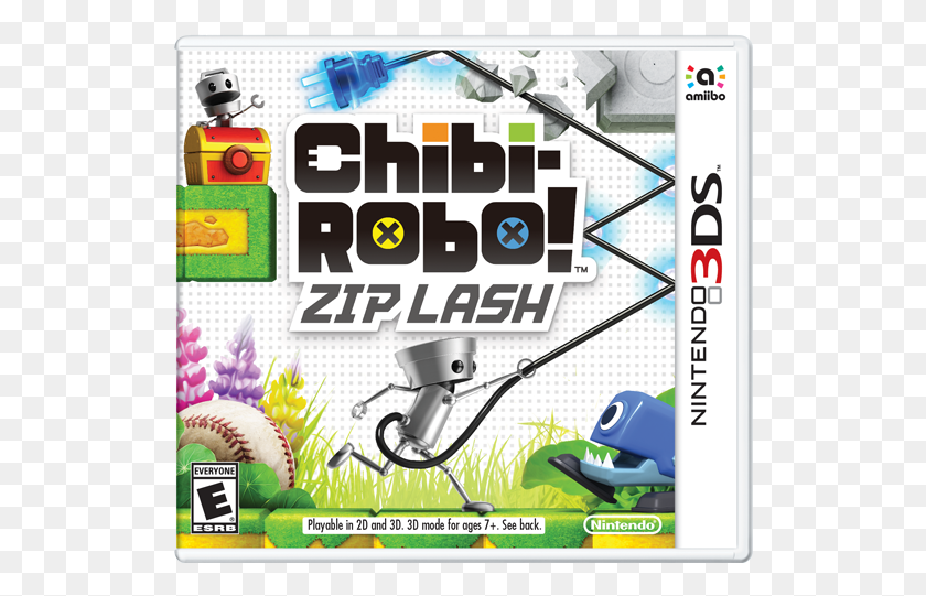 526x481 Chibi Robo Zip Lash Box Art Chibi Robo, Плакат, Реклама, Флаер Png Скачать