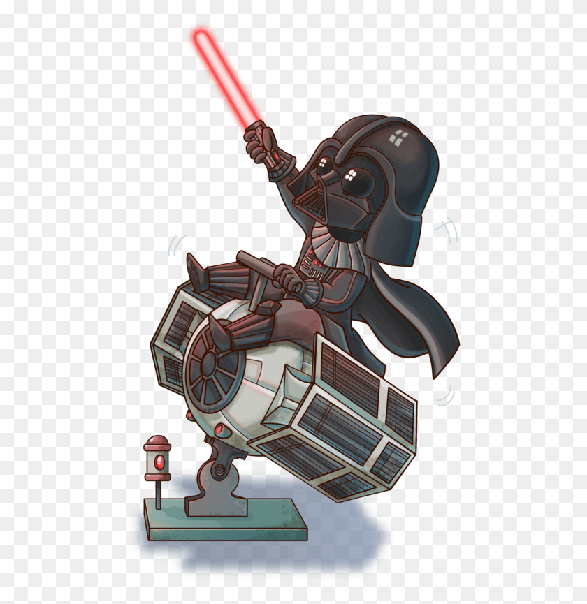 479x805 Chibi Vader By Fufunha, Animal HD PNG Download