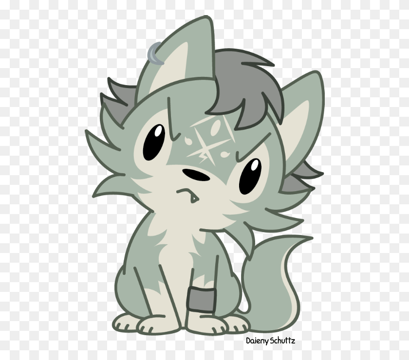 494x680 Chibi Wolf Link, Graphics, Dragon HD PNG Download