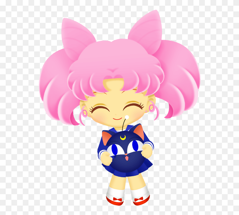 576x693 Descargar Png / Chibiusa Sailordrops Lunap Happy Sailor Chibiusa Sailor Drops, Juguete, Dulces, Comida Hd Png