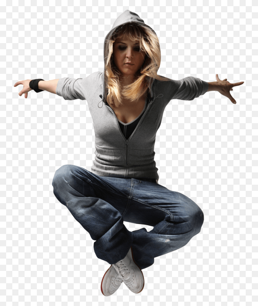 753x934 Chica, Person, Human, Dance Pose HD PNG Download