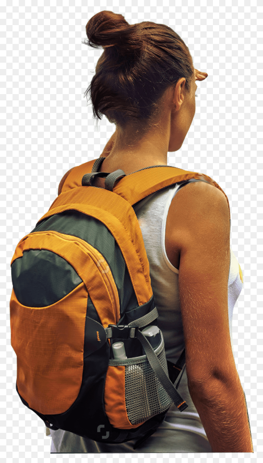 1239x2250 Chica Bali Backpacking, Person, Human, Clothing HD PNG Download