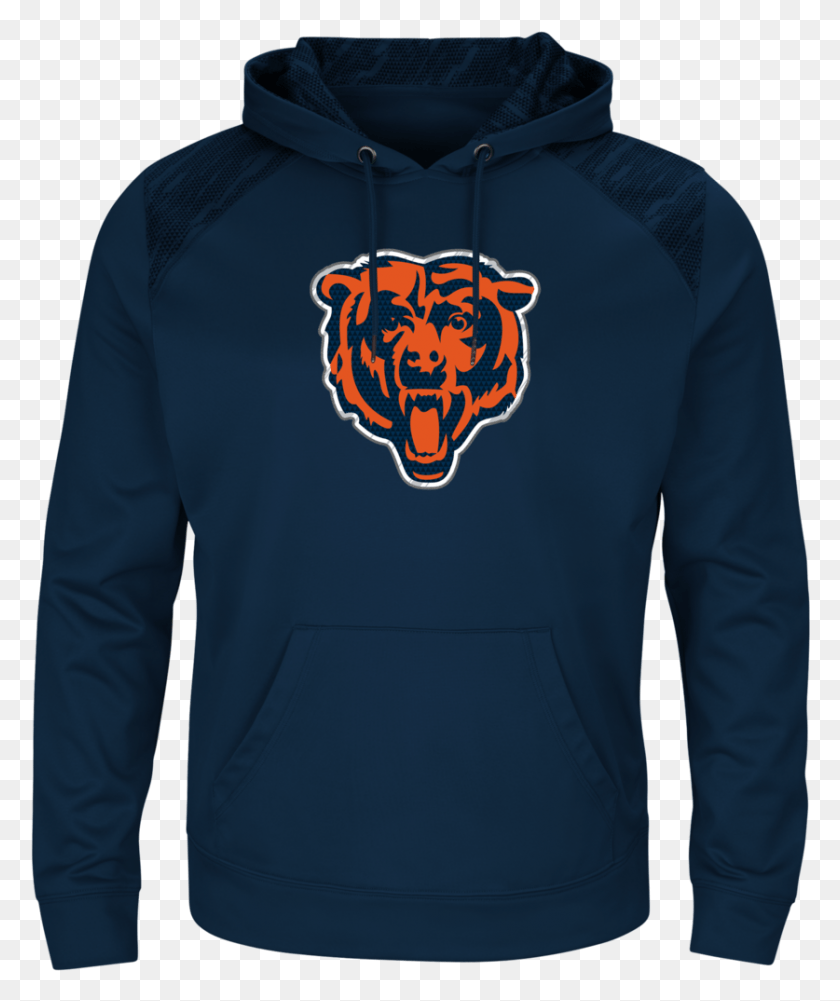 837x1010 Chicago Bears Men39S Majestic Armor Lll Pullover Hoodie Chicago Bears, Ropa, Vestimenta, Sudadera Hd Png