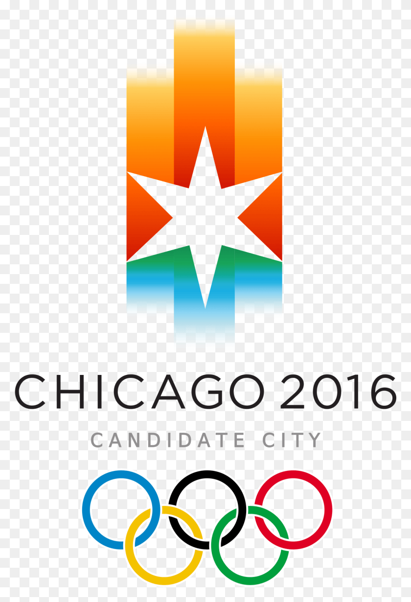 1177x1766 Descargar Png Chicago Oferta Para Los Juegos Olímpicos De Verano 2016 Juegos Olímpicos De Chicago 2016, Símbolo, Símbolo De Estrella, Texto Hd Png