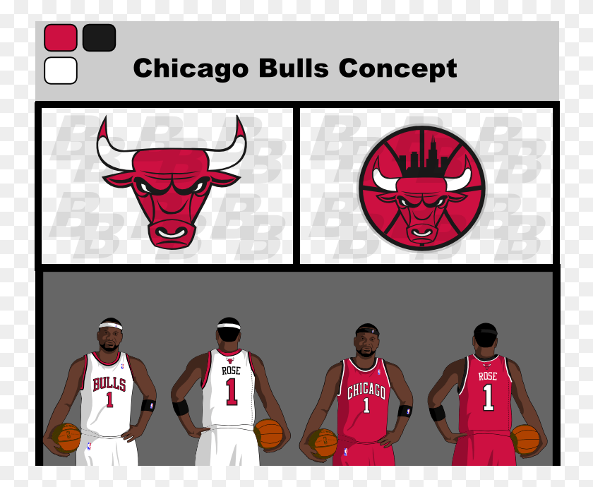 749x630 Chicago Bulls Redesign, Person, Human, People HD PNG Download