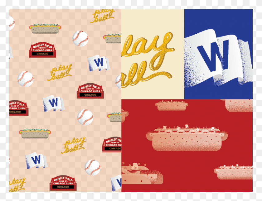 800x600 Chicago Cubs Illustration Emblem, Advertisement, Poster, Flyer Descargar Hd Png
