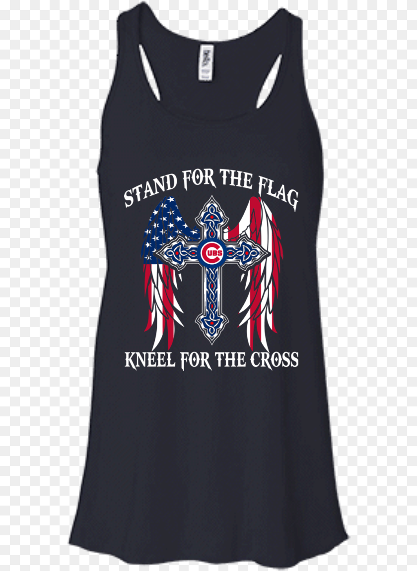 573x1152 Chicago Cubs Stand For The Flag Kneel For The Cross Tokio Rio Nairobi Denver Helsinki, Clothing, Tank Top, Shirt Sticker PNG