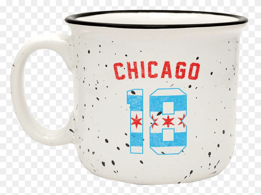 777x566 Chicago Flag Mug Coffee Cup, Cup HD PNG Download