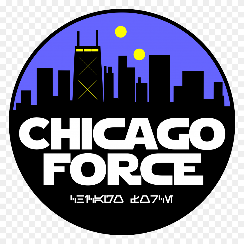 3626x3625 Chicago Force Is A Hardy Group Of People Who Share Graphic Design, Text, Logo, Symbol HD PNG Download