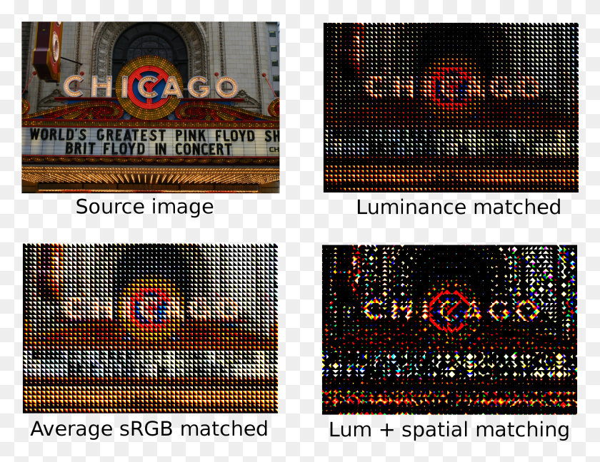 1992x1502 Chicago Halftones Cross Stitch, Collage, Poster, Advertisement HD PNG Download