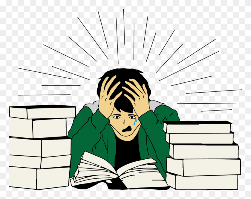 900x700 Chicago Ranks As One Of America39s Most Stressed Out Stressed Out Student Clipart, Reading, Person, Human HD PNG Download