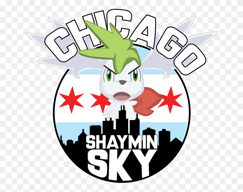 670x607 Chicago Shaymin Sky Cartoon, Label, Text, Graphics HD PNG Download