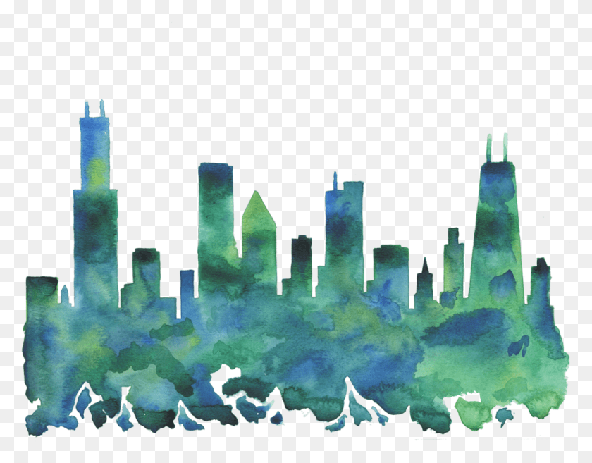 1024x784 Chicago Skyline, Stage, Leisure Activities HD PNG Download