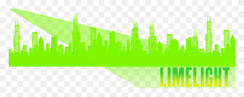 1700x600 Чикаго Skyline Мультфильм Чикаго Skyline Мультфильм, Зеленый, Символ, Логотип Hd Png Скачать