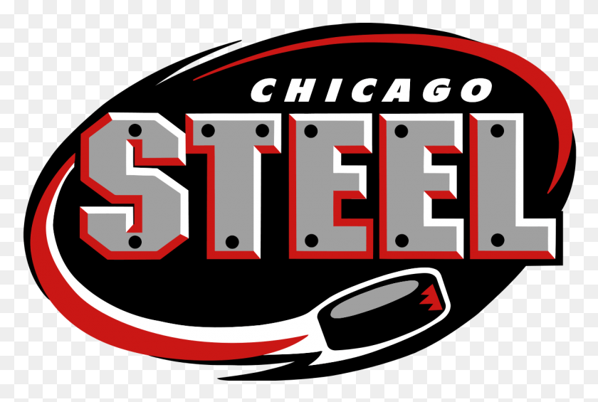 1200x778 Chicago Steel Chicago Steel Hockey Logo, Text, Sport, Sports HD PNG Download