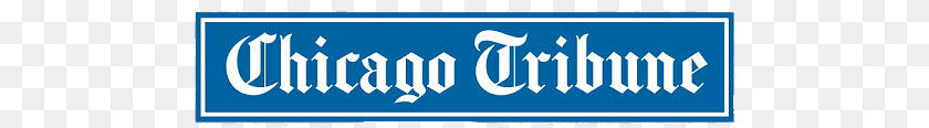 Chicago Tribune Rectangular Logo, Text PNG