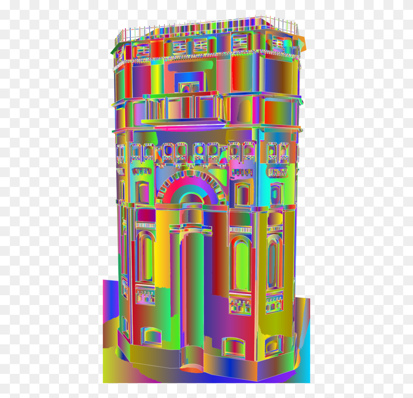 422x749 Chicago Water Tower Building Surrealism Architecture, Toy, Urban, City HD PNG Download
