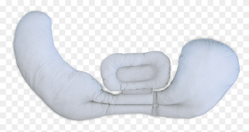 2302x1142 Chicco Boppy Pregnancy Pillow Total Body Silverleaf, Cushion, Foam, X-ray HD PNG Download