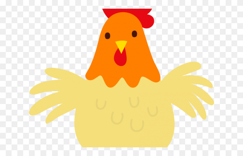 640x480 Chick Clipart Farm Chicken Cute Chicken Clipart, Goldfish, Fish, Animal HD PNG Download