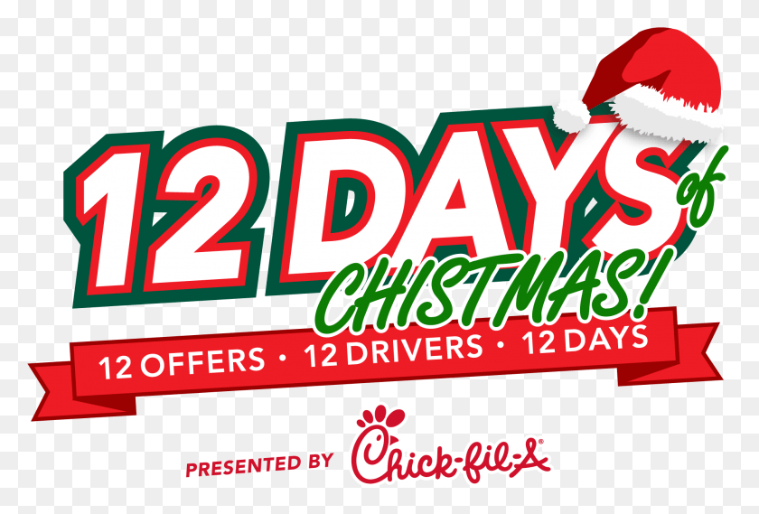 2001x1306 Chick Fil A 12 Days Of Christmas Days Of Christmas Chick Fil A, Number, Symbol, Text HD PNG Download