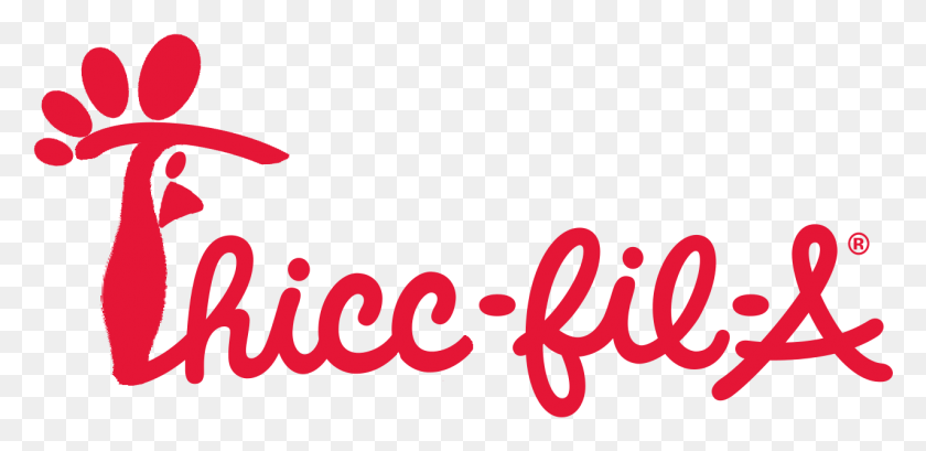 1276x572 Chick Fil A Red, Text, Number, Symbol HD PNG Download