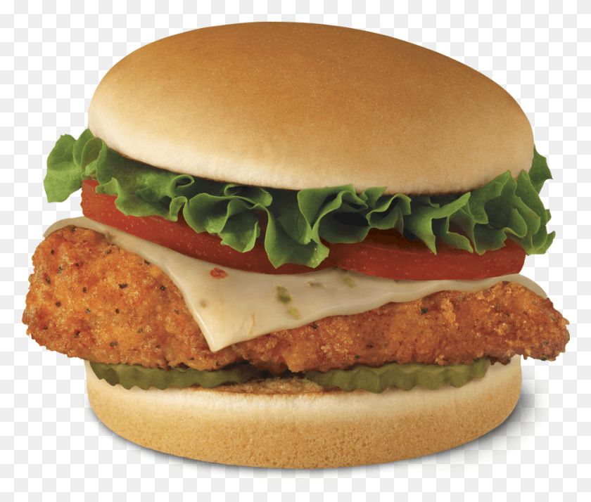 935x785 Chick Fil A Spicy Chicken Sandwich Deluxe Chick Fil A Mini Burger, Еда Hd Png Скачать