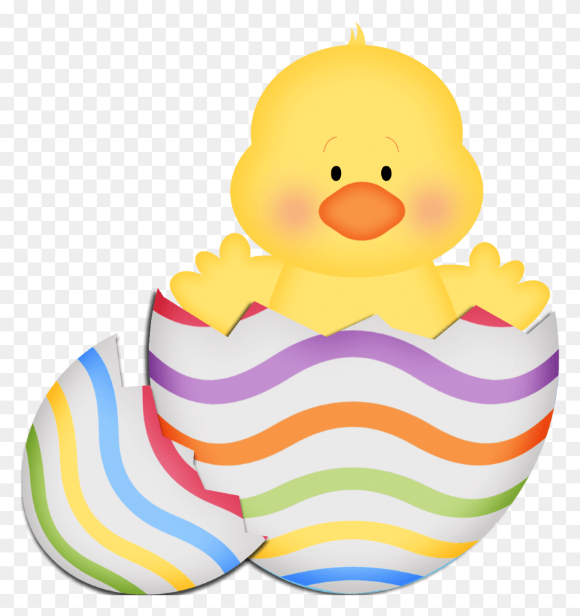 1234x1317 Chick In Egg Easter Images Clip Art Easter Traditions Easter Duck Clipart, Sweets, Food, Confectionery HD PNG Download
