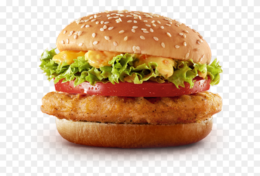 639x510 Chicken Amp Burgers Spicy Chicken Burger Chicken Spot, Food, Hot Dog, Sesame HD PNG Download