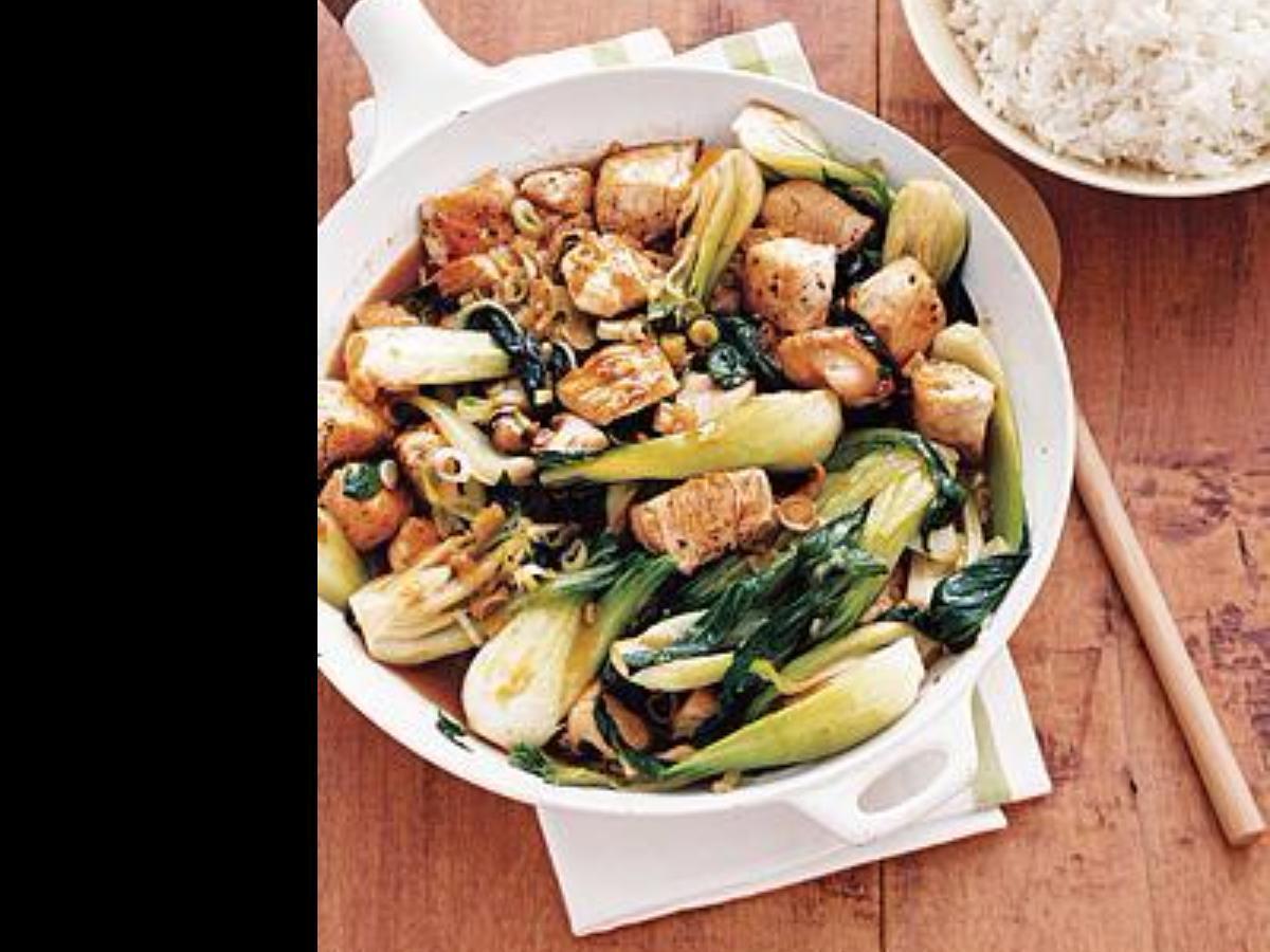 1200x900 Chicken And Bok Choy Stir Fry Bok Choy Stir Fry, Lunch, Meal, Food HD PNG Download