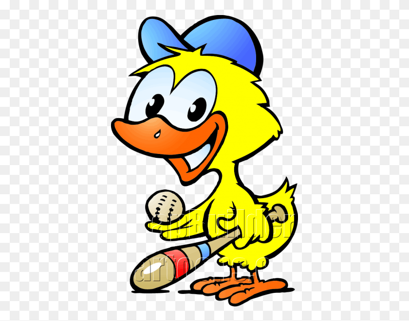 385x601 Chicken Baseball Player Mascot Logo Baseball Player Cartoon, Animal, Bird, Poster HD PNG Download
