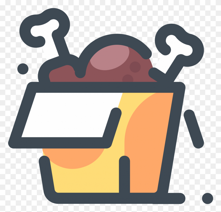 1389x1325 Chicken Box Icon Chicken Icon, Text, Machine, Cushion HD PNG Download