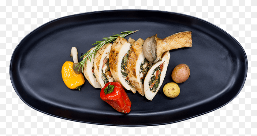 800x395 Chicken Breast Stuffed Food Sole Meunire, Plant, Meal, Dish HD PNG Download
