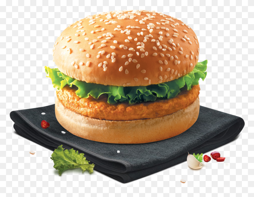 934x711 Chicken Burger, Food HD PNG Download
