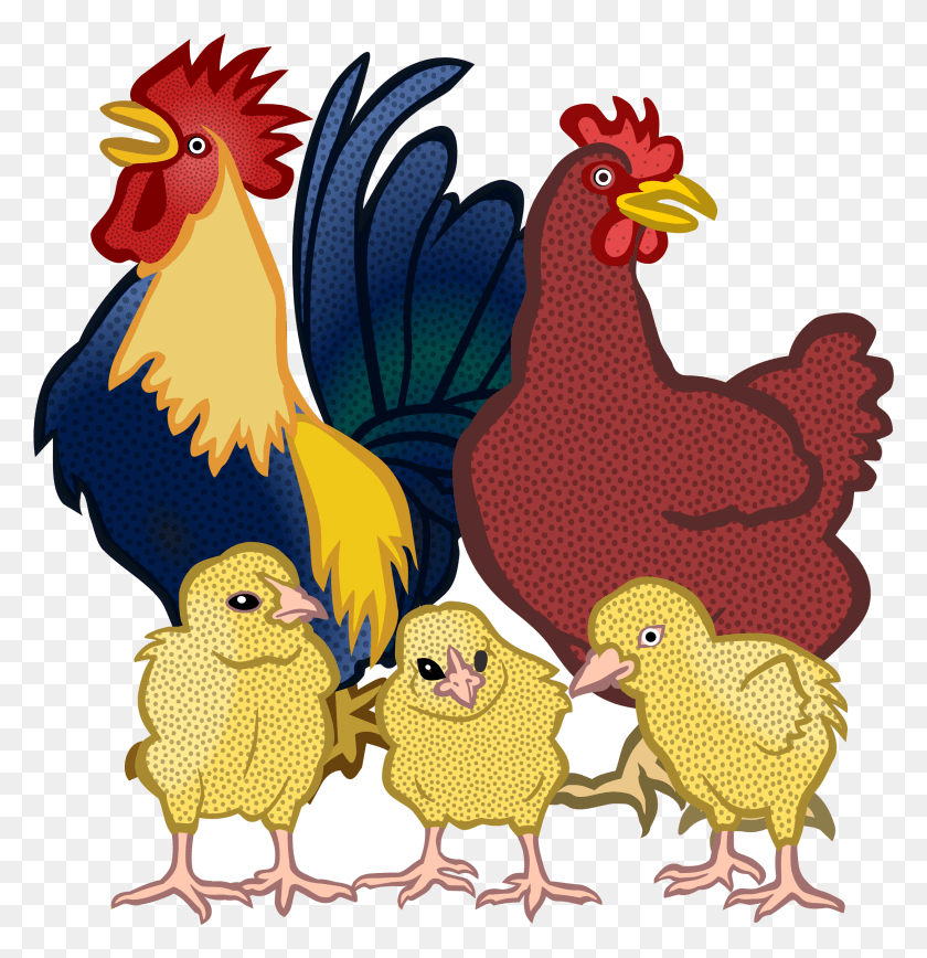 2171x2251 Chicken Chickens Vector Clipart Image Free Stock Photo Chickens Clipart, Bird, Animal, Poultry HD PNG Download