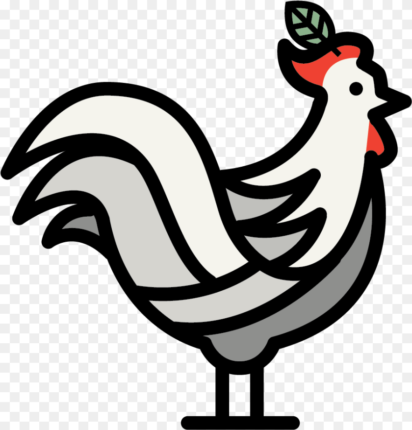 899x939 Chicken Clip Art, Animal, Bird, Fowl, Poultry Transparent PNG