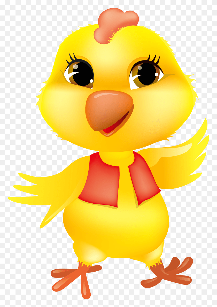 1865x2698 Chicken Egg Chick Brown Egg Image Clipart Chick Clipart, Fish, Animal, Goldfish HD PNG Download