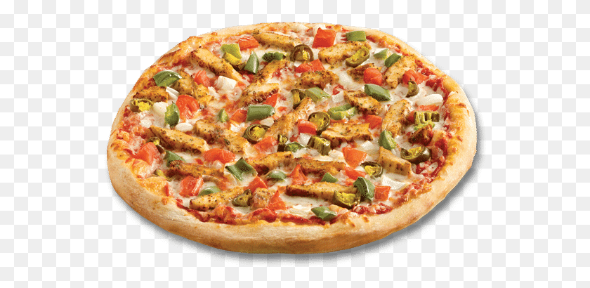 545x350 Chicken Fajita Pizza Pizza Image, Food, Meal, Dish HD PNG Download