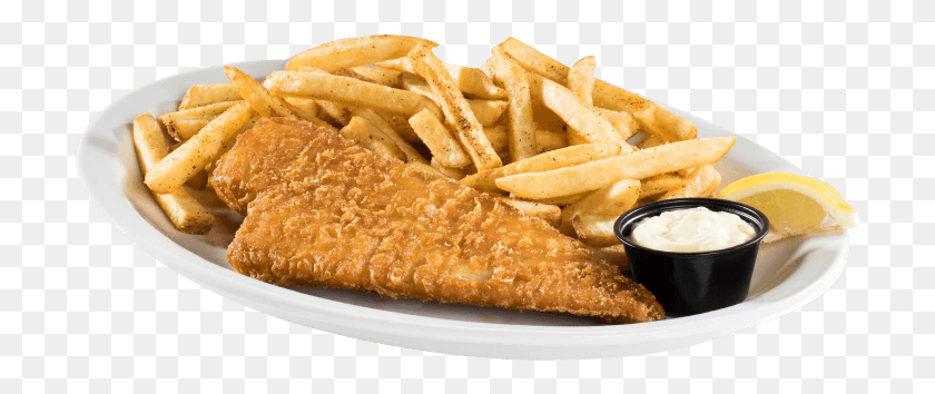 706x294 Chicken Fish Fish And Chips, Fries, Food, Bread HD PNG Download
