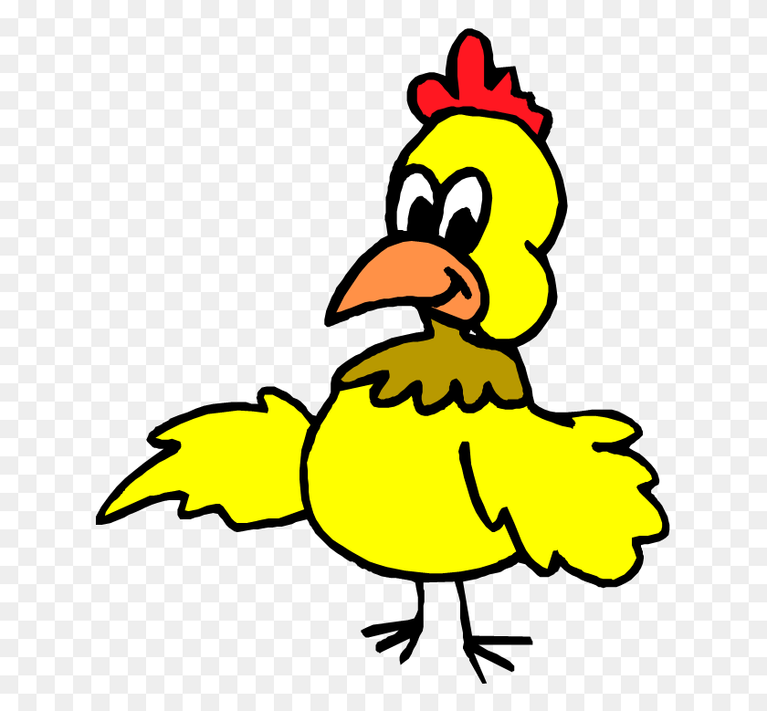 629x719 Chicken Imagenes Pollos Animados, Bird, Animal, Fowl HD PNG Download