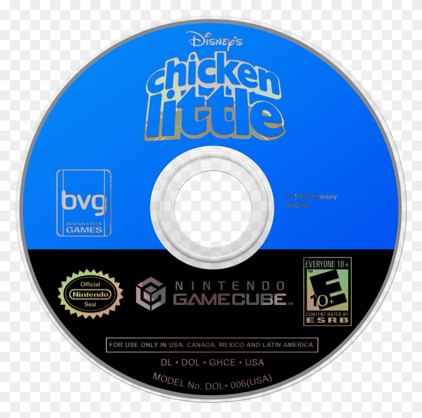 1275x1263 Chicken Little Fairly Odd Parents Breakin Da Rules Disc, Disk, Dvd HD PNG Download
