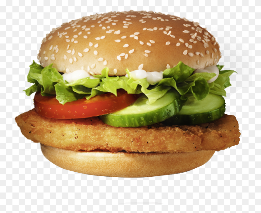 998x802 Chicken Mcfresh French Fries, Burger, Food HD PNG Download