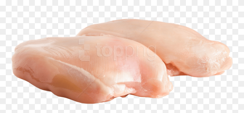 766x331 Chicken Meat, Skin, Mouth, Lip HD PNG Download